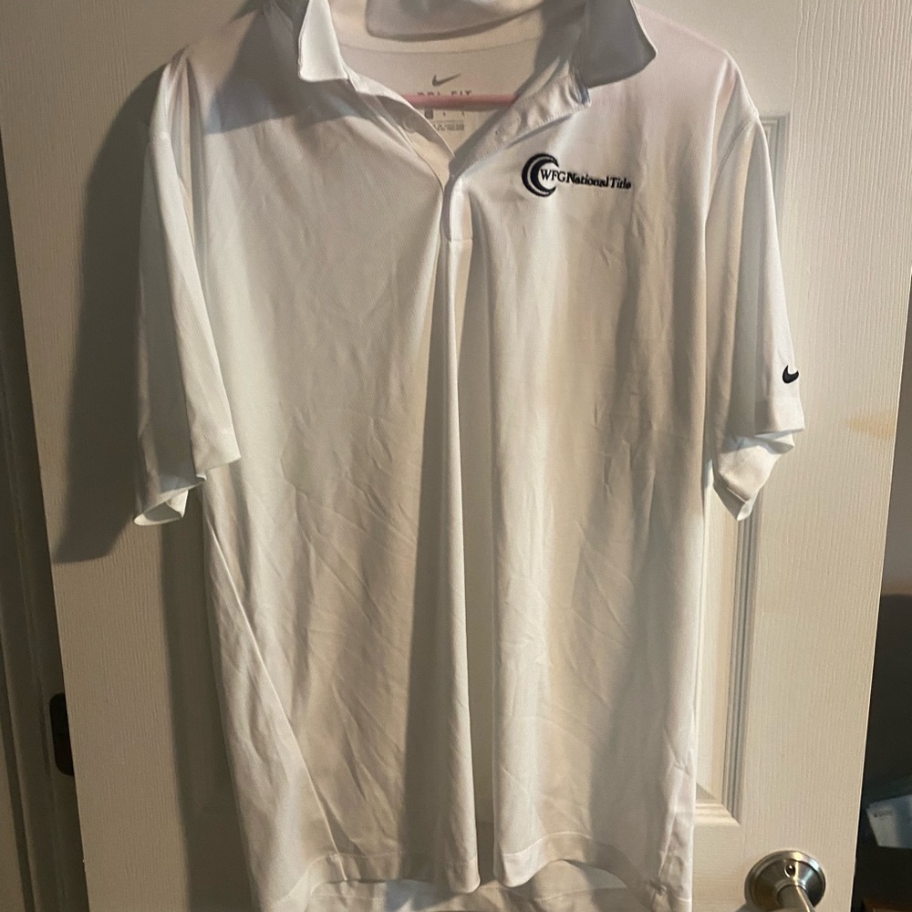 Nike Drifit company Polo